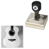 Phantastische Gitarre Gummistempel (Stempel)