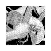 Phantastische Gitarre Gummistempel (Prägung)