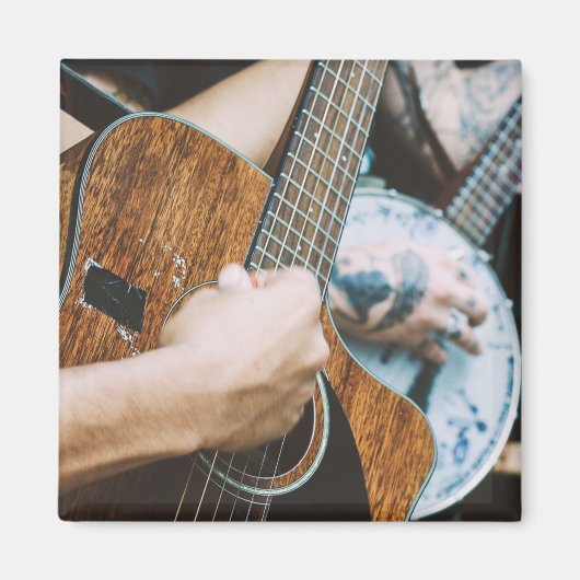 Phantastische Gitarre Magnet (Vorne)