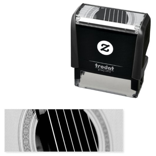 Phantastische Gitarre Permastempel (Beispiel)