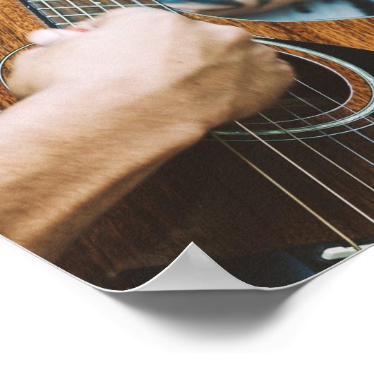 Phantastische Gitarre Poster (Ecke)