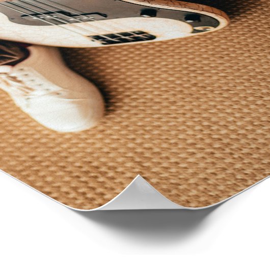 Phantastische Gitarre Poster (Ecke)