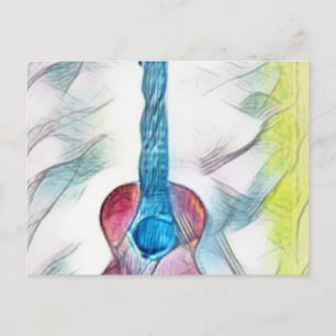 Phantastische Gitarre Postkarte