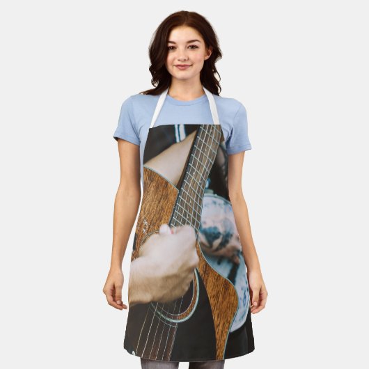 Phantastische Gitarre Schürze (Getragen)