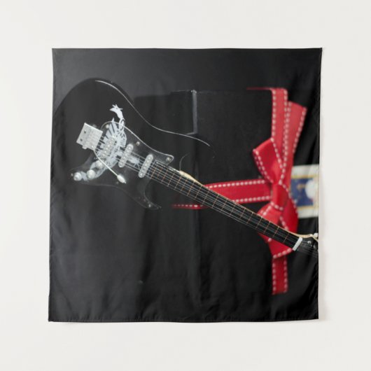 Phantastische Gitarre Wandteppich (Vorderseite (Horizontal))