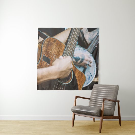 Phantastische Gitarre Wandteppich (Beispiel)