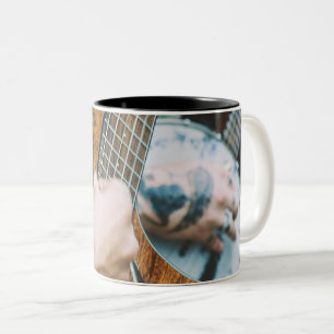Phantastische Gitarre Zweifarbige Tasse