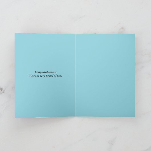 PHANTASTISCHE Glückwunschkarte Karte (Innenseite)