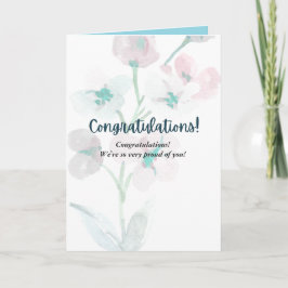 PHANTASTISCHE Glückwunschkarte Karte