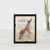 Phantastische Gnade in der Cherokee-Sprache Dankeskarte (Vorderseite)