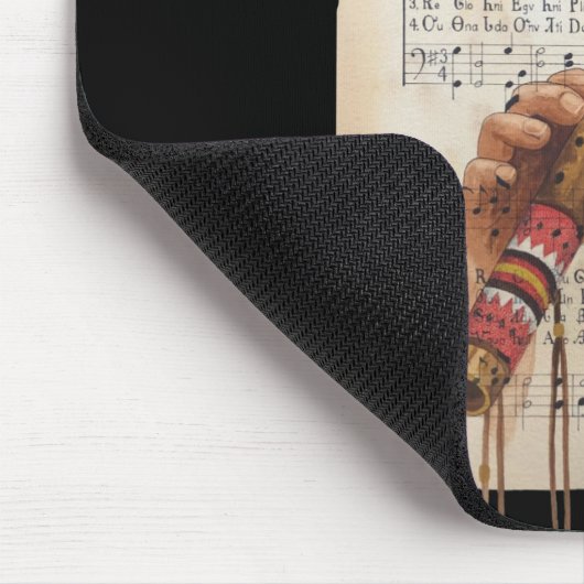 Phantastische Gnade in der Cherokee-Sprache Mousepad (Ecke)