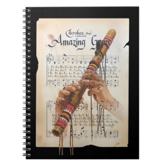 Phantastische Gnade in der Cherokee-Sprache Notizblock