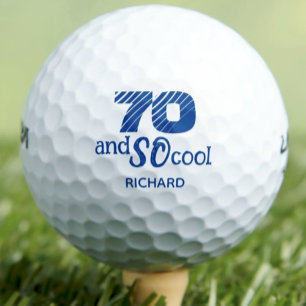 Phantastische Golfbälle zum 70. Geburtstag, 70 Jah