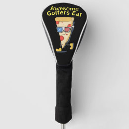 Phantastische Golfer essen "Pizza" Golf Headcover