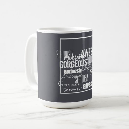 Phantastische Gorgeous Inspiration Motivation Tass Kaffeetasse (Vorderseite Links)