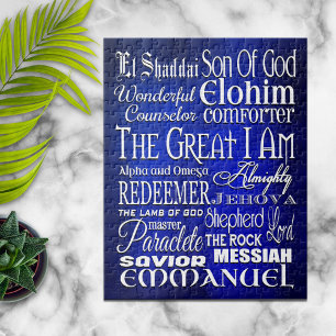 Phantastische Gottnamen Puzzle