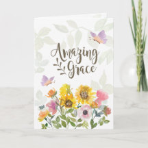 Phantastische Grace-Blume und Schmetterlinge-Schri
