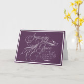 Phantastische Grace Card Karte (Gelbe Blume)