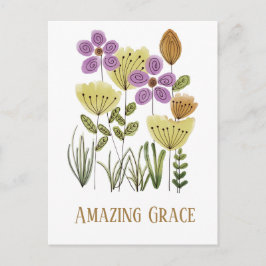 Phantastische Grace Floral Postkarte