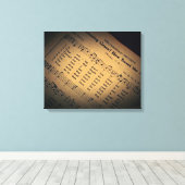 Phantastische Grace - Kunst Leinwanddruck (Insitu (Holzboden))