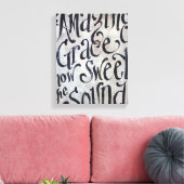 Phantastische Grace-Leinwand Leinwanddruck (Insitu (Wohnzimmer))