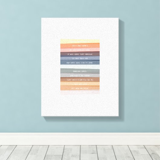 Phantastische Grace Lyric Leinwand (Insitu (Holzboden))