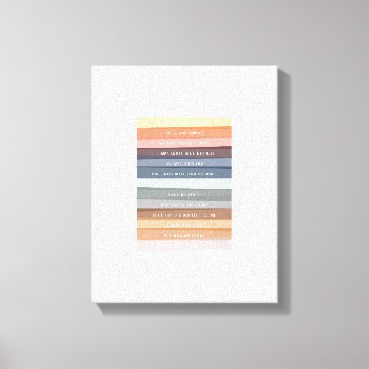 Phantastische Grace Lyric Leinwand (Vorderseite)