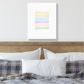 Phantastische Grace Lyric Regenbogen Farbenfrohe L Leinwanddruck (Insitu (Schlafzimmer))