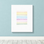 Phantastische Grace Lyric Regenbogen Farbenfrohe L Leinwanddruck (Insitu (Holzboden))