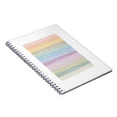 Phantastische Grace Lyric Regenbogen Farbige Strei Notizblock (Rechte Seite)