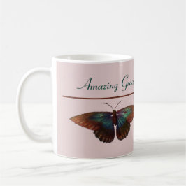 Phantastische Grace und Schmetterlinge und Blume Kaffeetasse