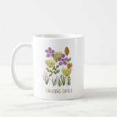 Phantastische Grace-Wildblumen Kaffeetasse (Links)