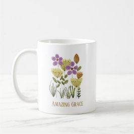 Phantastische Grace-Wildblumen Kaffeetasse