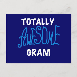 Phantastische Gram Blue Tshirts und Geschenke Postkarte