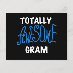 Phantastische Gram Blue Tshirts und Geschenke Postkarte
