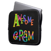 Phantastische Gram-T - Shirt und Geschenke Laptopschutzhülle (Vorderseite Links)