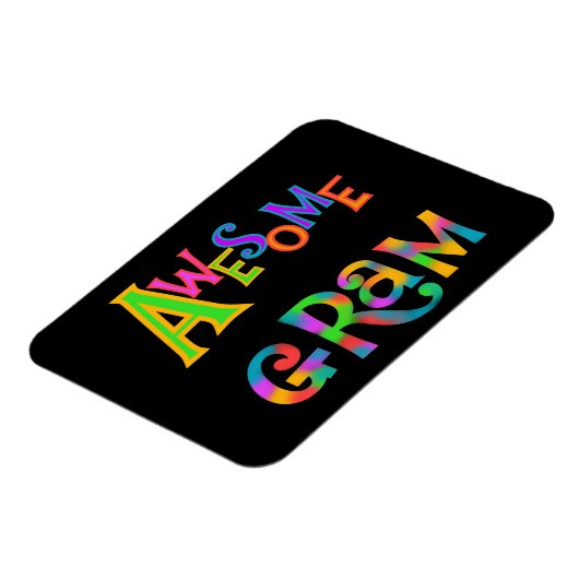 Phantastische Gram-T - Shirt und Geschenke Magnet (Linke Seite)