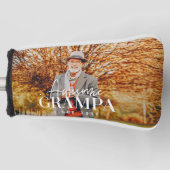 Phantastische Grampa Seit 20XX Einfaches elegantes Golf Headcover (Vorderseite)