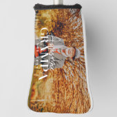 Phantastische Grampa Seit 20XX Einfaches elegantes Golf Headcover (Rotieren 90)