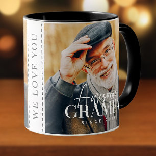 Phantastische Grampa Seit 20XX Einfaches elegantes Tasse