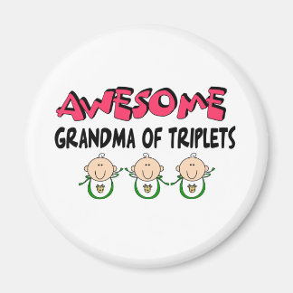 PHANTASTISCHE GRANDMA VON TRIPLETS MAGNET