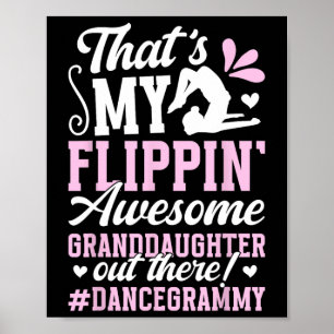 Phantastische Grandtochter Tanz Grammy einer Tänze Poster
