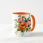 Phantastische graue Wasserfarben Tasse (VorderseiteRechts)