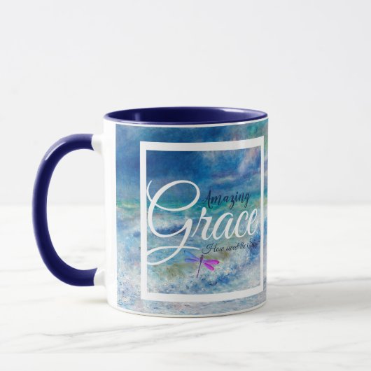 Phantastische Grazie Seascape Tasse (Links)