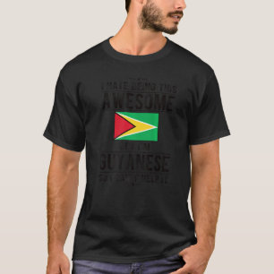 Phantastische guyanische Flagge Guyana Guyana Root T-Shirt