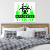 Phantastische Hardstyle-Biogefährdung-Leinwand Leinwanddruck (Insitu (Schlafzimmer))