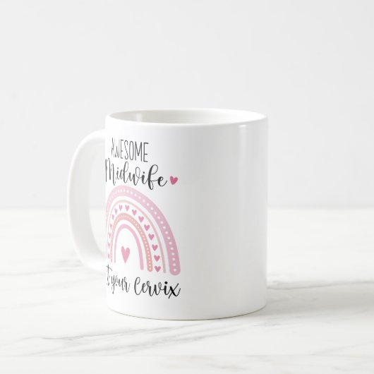 Phantastische Hebamme bei Ihrem Cervix Geschenk fü Kaffeetasse (Vorderseite Links)