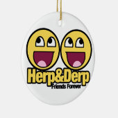 Phantastische Herde und Derp Keramik Ornament (Rechts)