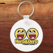 Phantastische Herde und Derp Schlüsselanhänger (Vorderseite)
