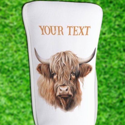 Phantastische HIGHLANDER Golf Head Cover Headcover